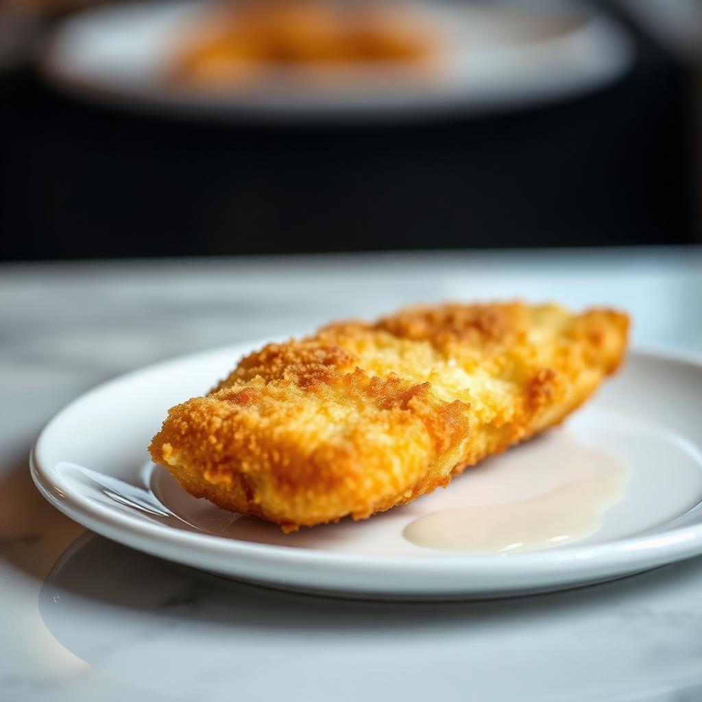 Cod & Chips Closeup